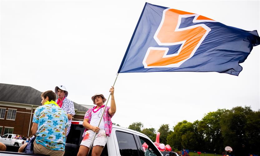 Summit High homecoming parade